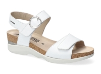 chaussure mephisto sandales oriana blanc